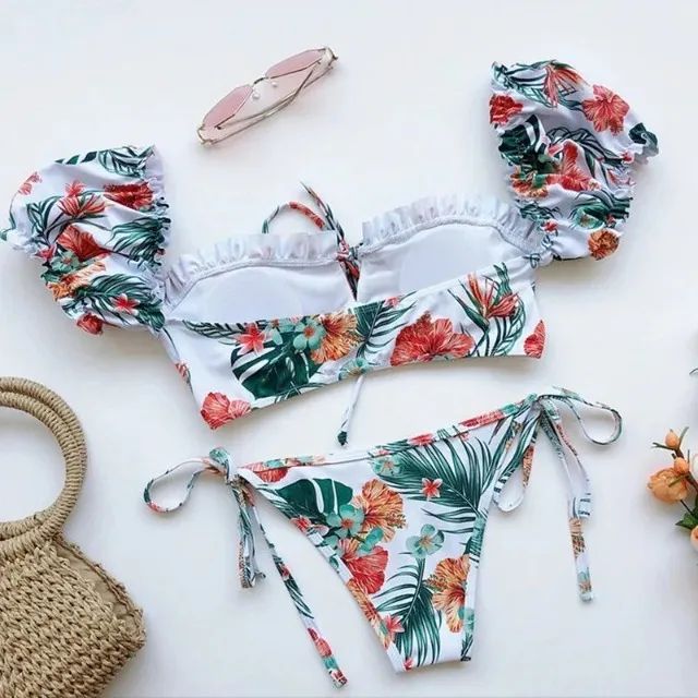 Bikini  FLORAL estampado NOVO /SEM USO  - Foto 4