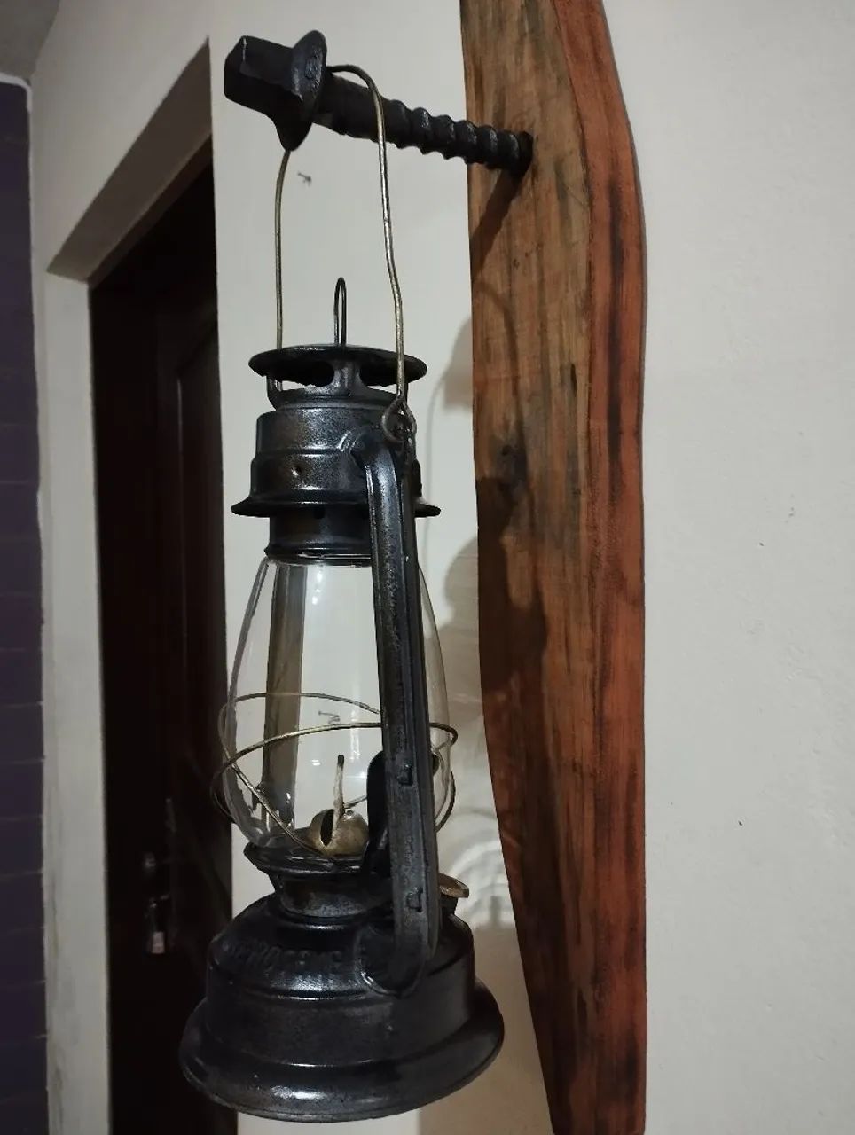 Luminária Rústica de Parede - Estilo Vintage - Foto 2