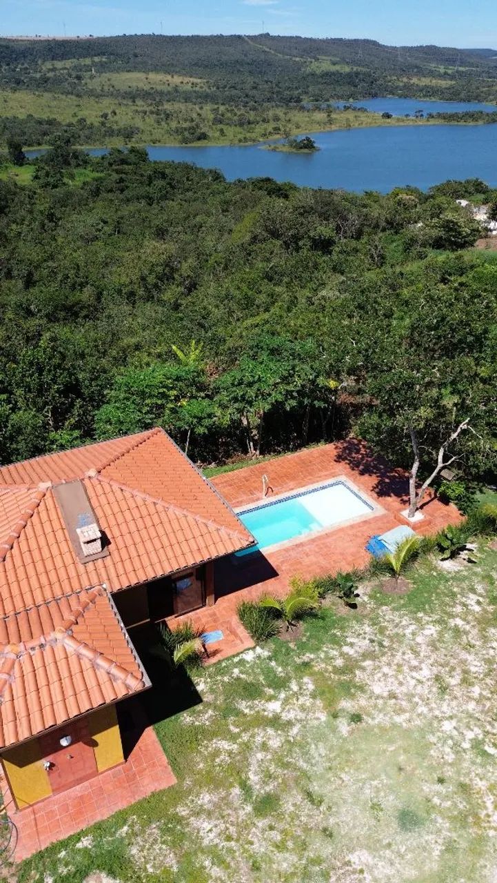 Casa com vista panoramica lago corumba 4 alto padrao top - Foto 12