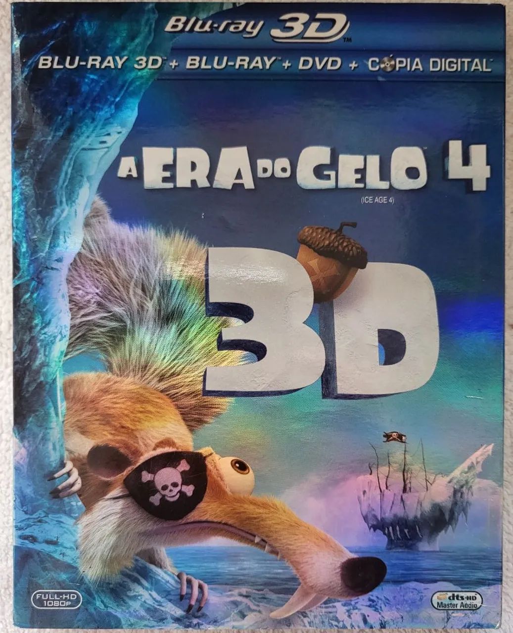 Blu-ray 3d + blu-ray + dvd + cópia digital