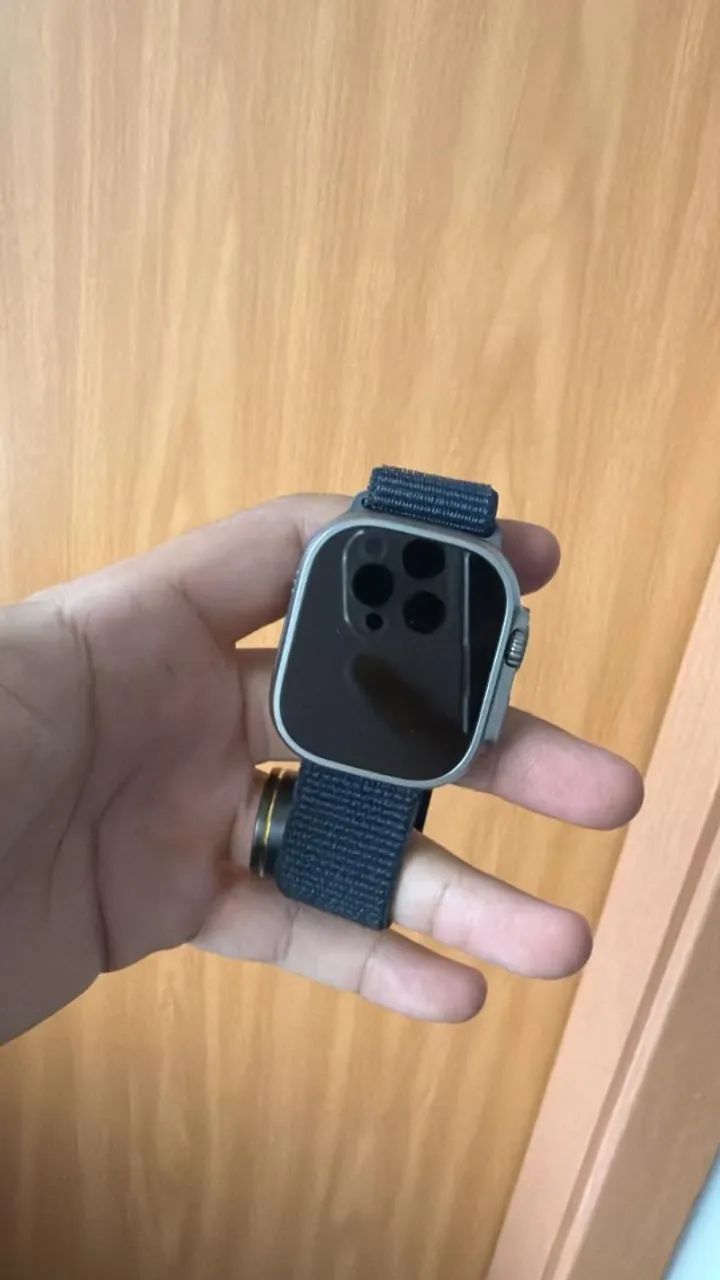 Apple watch ultra 2 49mm seminovo com garantia ate out/26 - Foto 3