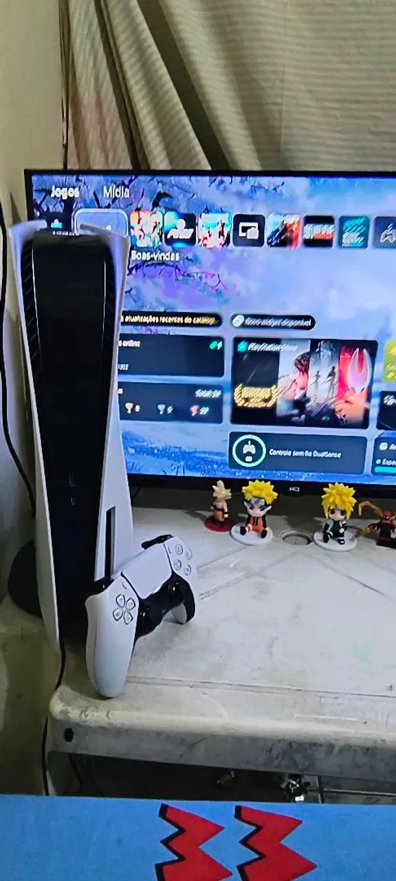 PS5 COM LEITOR DE DISCO 