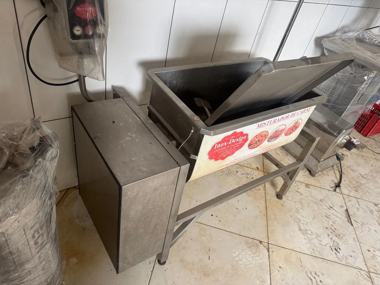 Misturador de Carne Industrial Inox-Design - Foto 2
