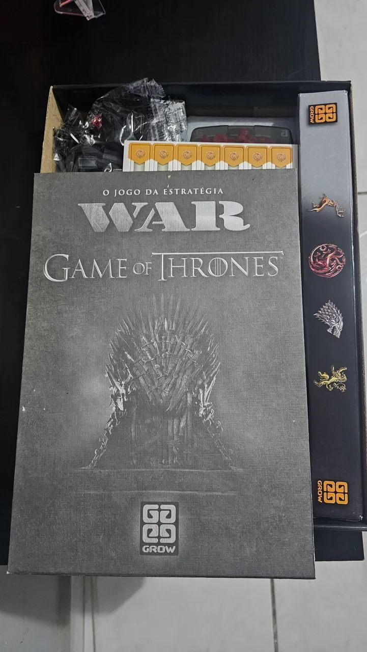 Jogo de tabuleiro l, War do games of thrones - Foto 5