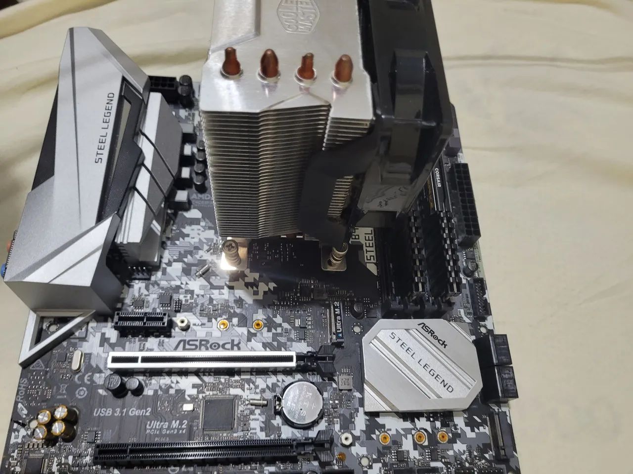 Kit gamer. AsRock B450 M, Ryzen 7 3800x, Corsair LPX 8 Gb (x2) - Foto 3