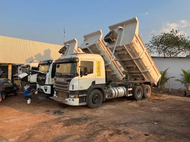 Scania P-360 Automático Caçamba