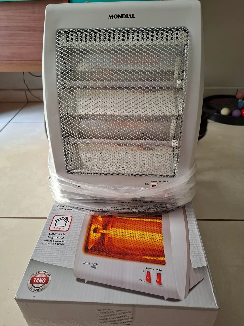 Aquecedor portátil mondial