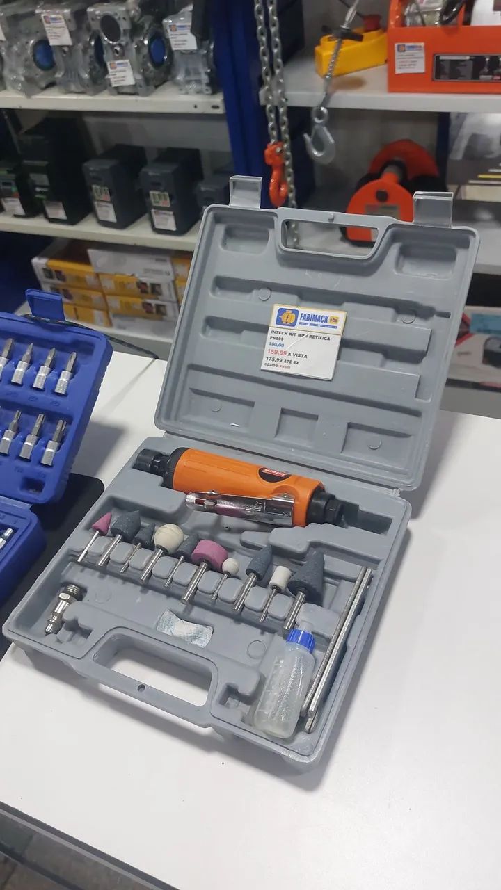 Mini Retífica Intech Kit PN500 - Foto 2