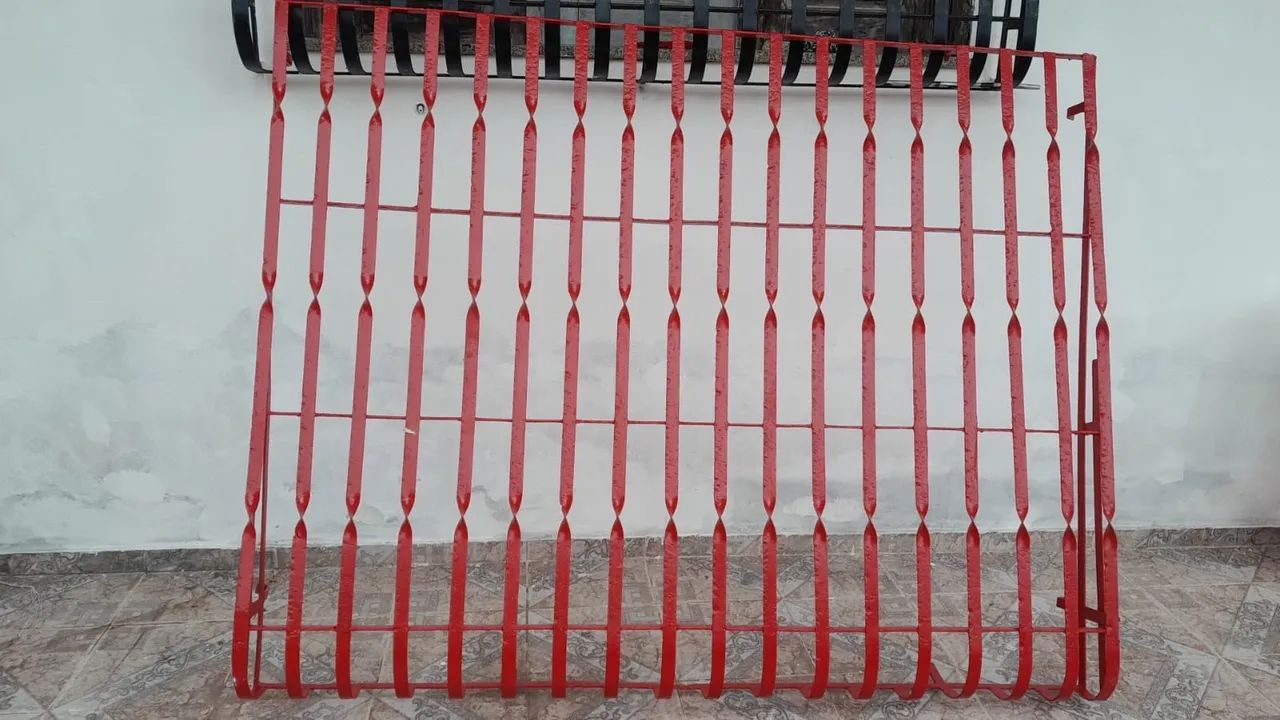 Grade de ferro para janela
