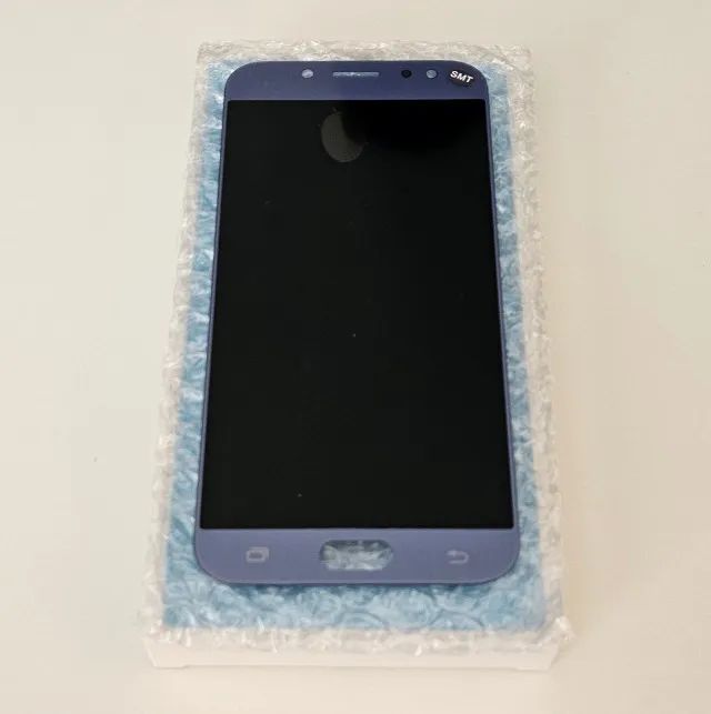Tela Samsung J7 Pro TFT cor Azul + Pelicula + Kit de montagem - Foto 2