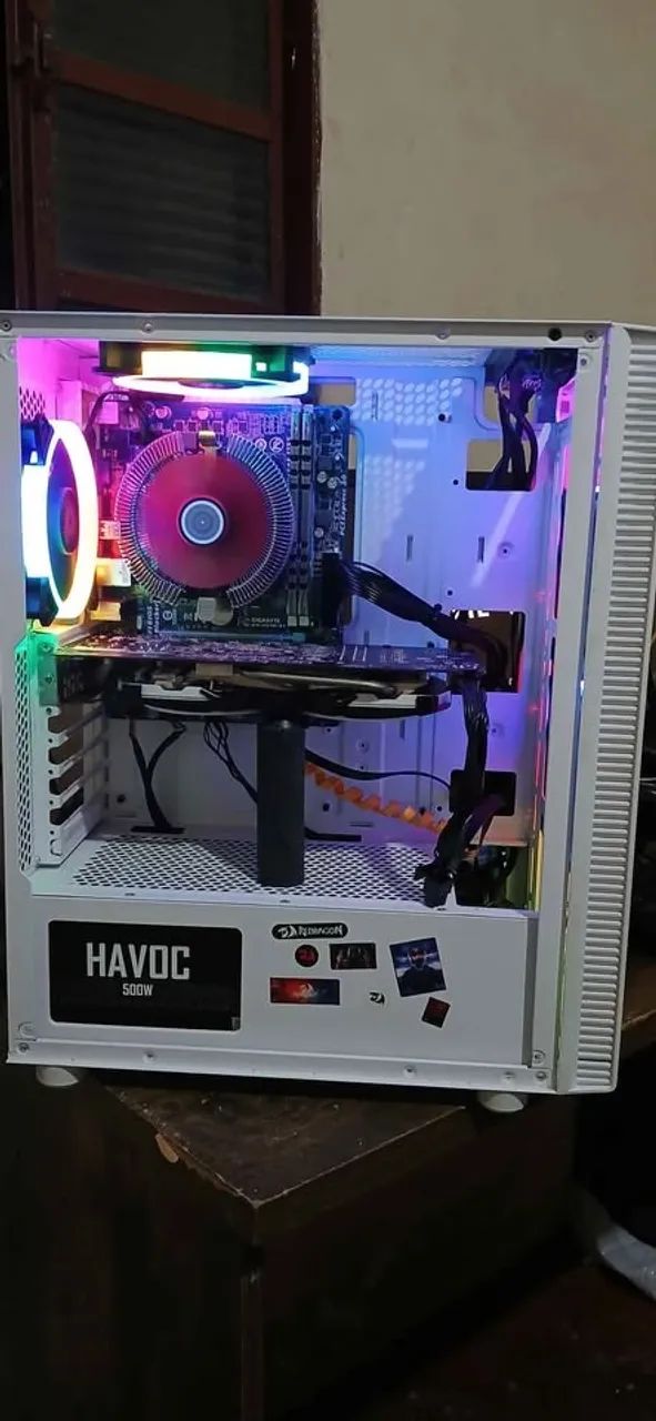 Pc gamer I7 3770 rx 480 8gb venda/troca - Foto 2