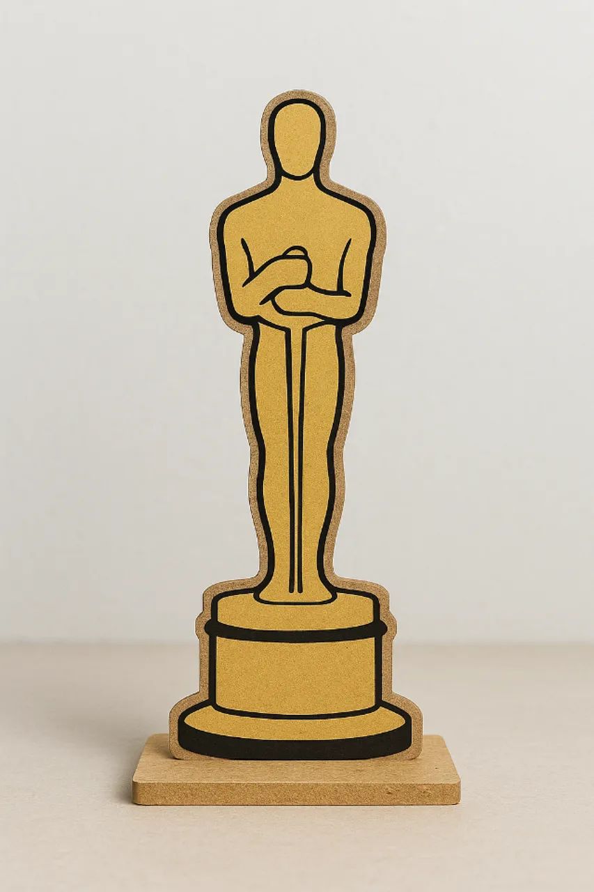 TROFÉUS EM MDF, ACRÍLICO, ABS