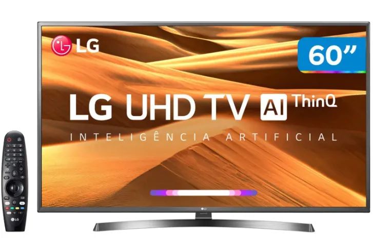 Smart TV LG 60 Polegadas UHD 4K AI Think - TVs - Jardim Santa Maria ...