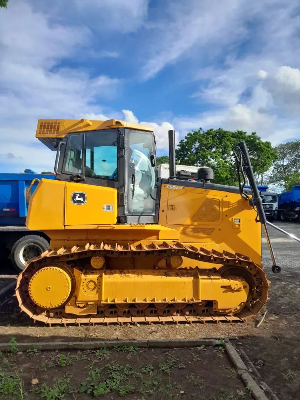 Trator Esteira John Deere 850 Ano 22