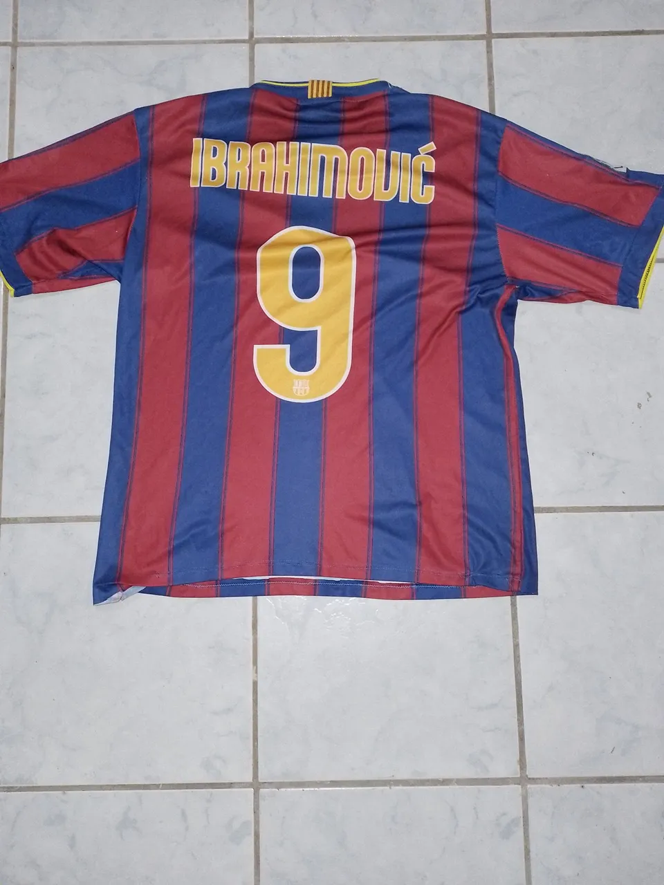 Camisa de Futebol Barcelona Ibrahimovi? 9