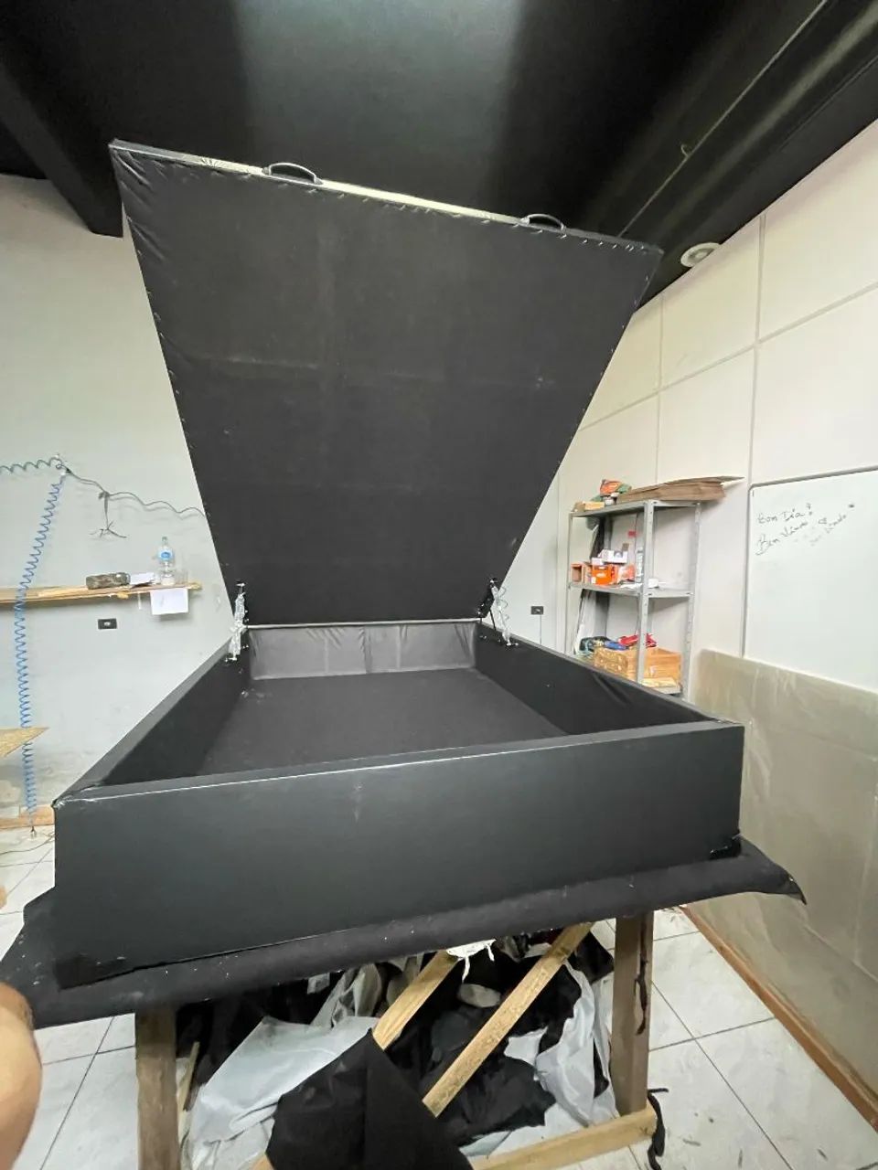 Cama Box de Casal bau entrrga imediata 