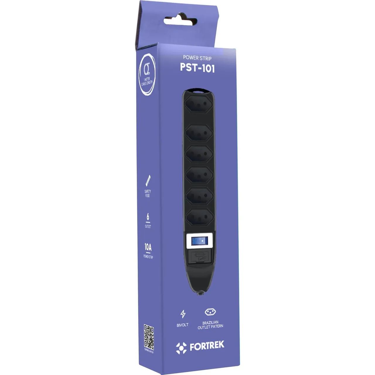 Filtro de Linha Fortrek 6 Saídas - Cabo de 1 Metro - Foto 2