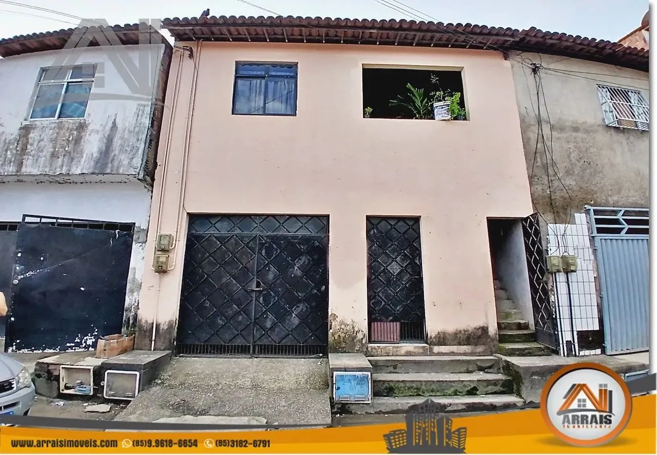 Casa com 4 dormitórios à venda, 182 m² por R$ 200.000 - Aerolândia - Fortaleza/CE