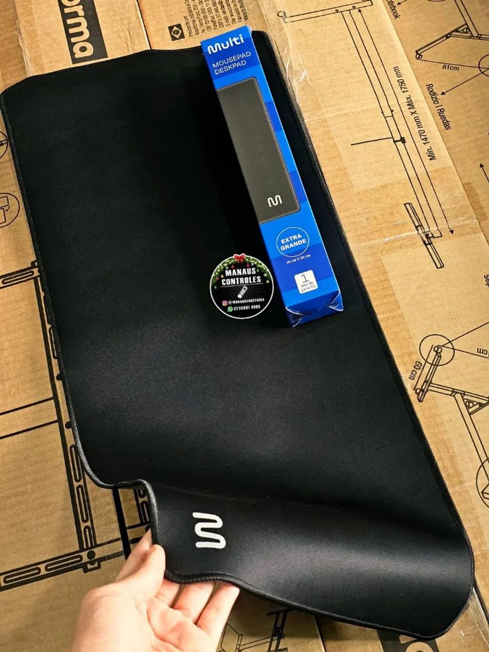 Mousepad Gamer 70 x 30 Multi