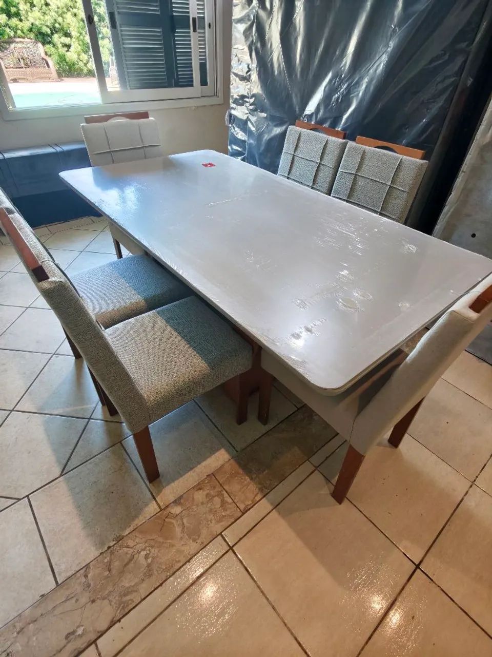 New dining table set with 6 chairs65570167538947122