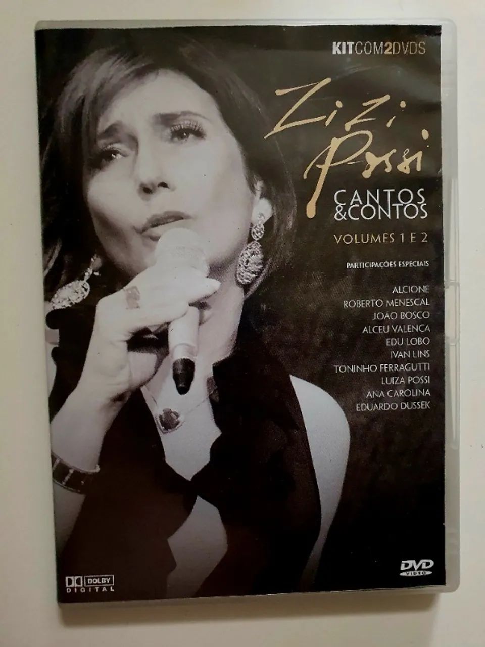 DVD duplo Zizi Possi Cantos e Contos volumes 1 e 2 (duplo) - CDs