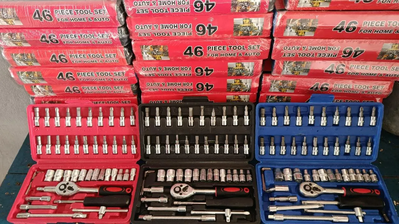 Jogo de Ferramentas 46 peças