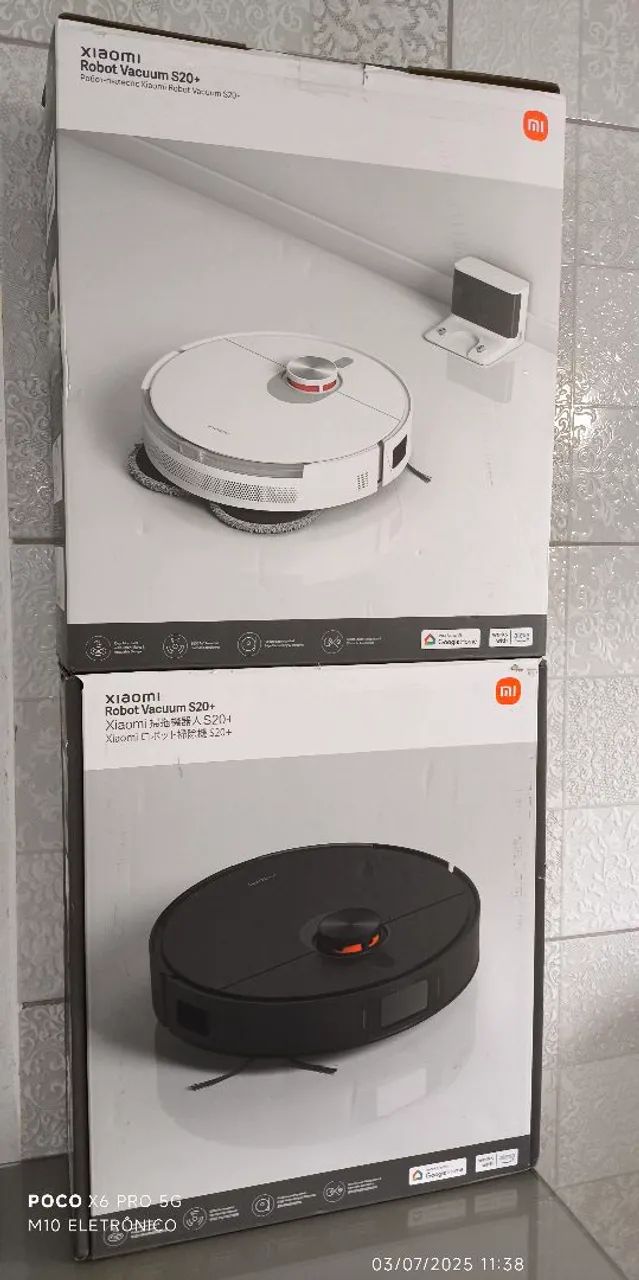 Robô Aspirador Xiaomi Robot Vacuum S20+ - Foto 2