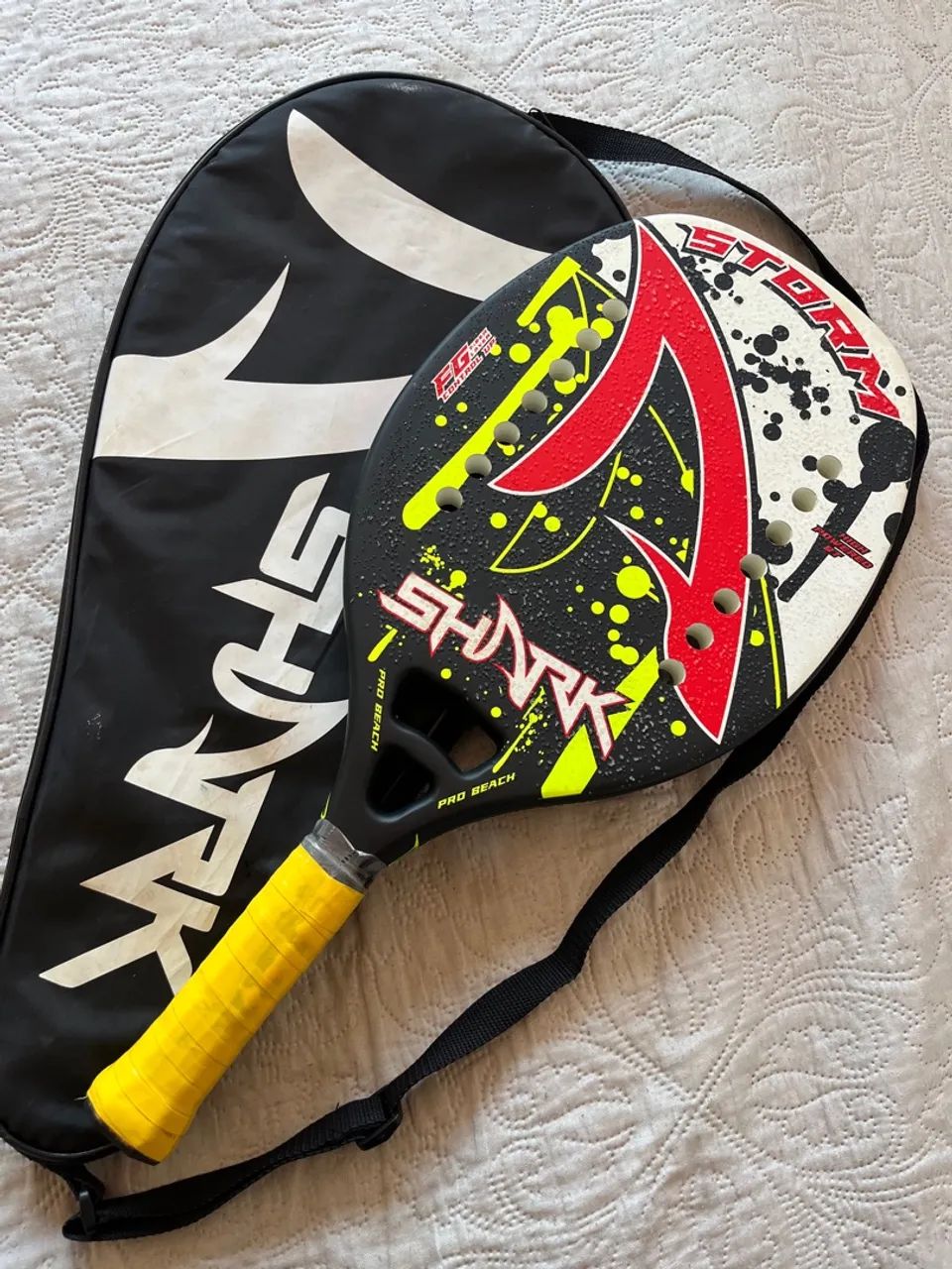 Raquete de Beach Tennis Shark Storm - Foto 3