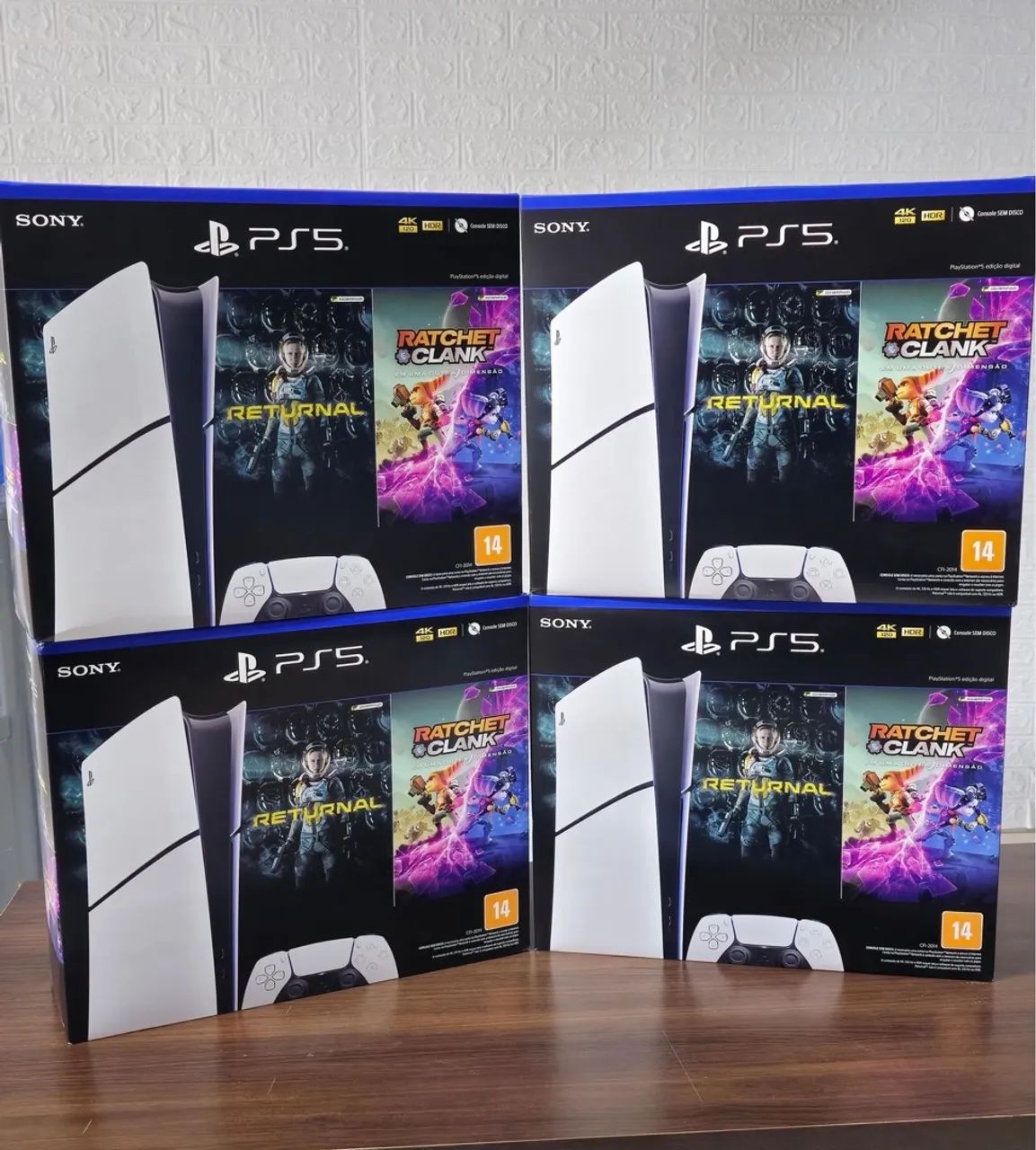 PS5 mídia e física 