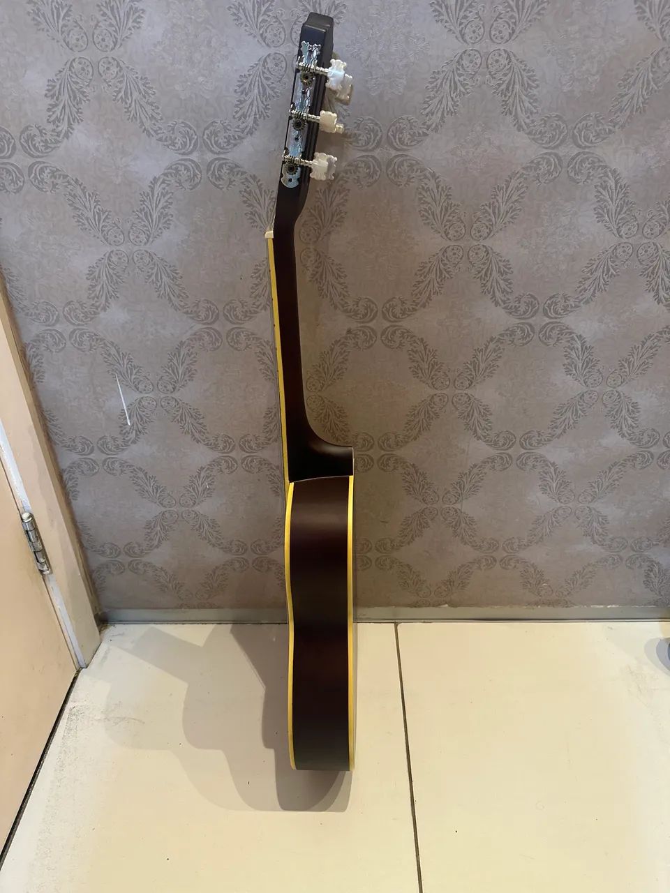 violão infantil michael vm10e ns 1/4 acústico nylon natural fosco - Foto 2