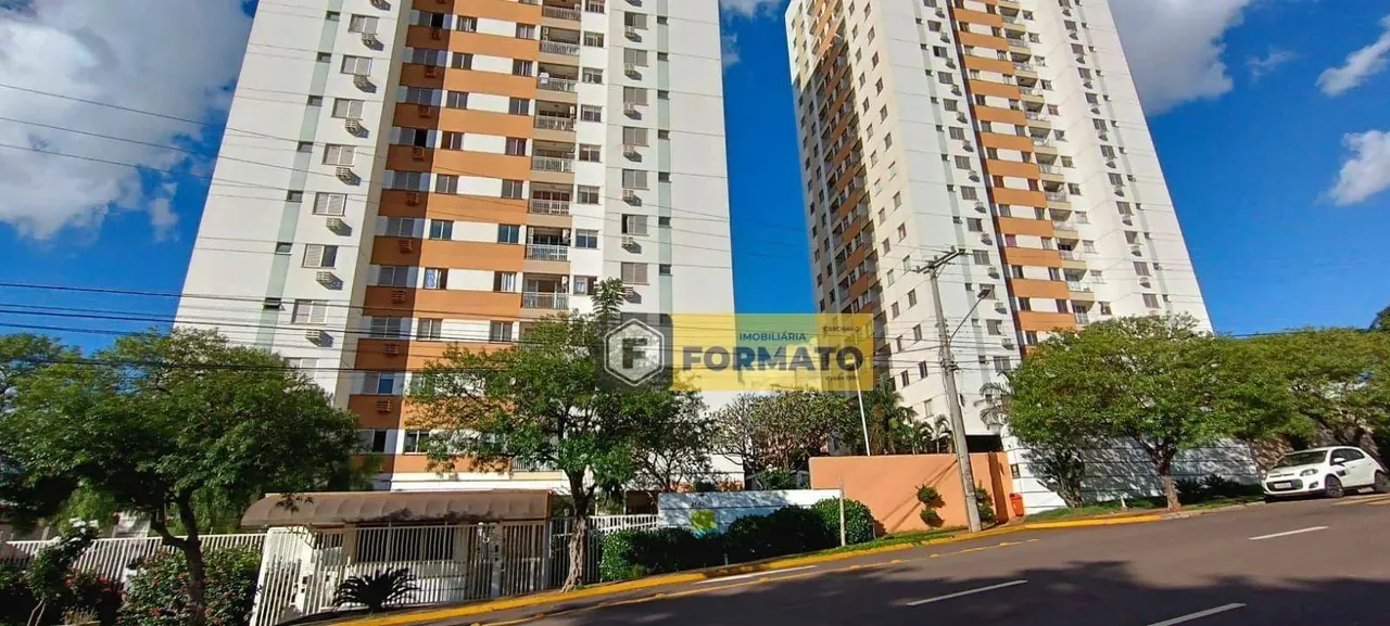 Apartamento com 3 dormitórios para alugar, 67 m² por R$ 3.392/mês - Centro - Campo Grande/