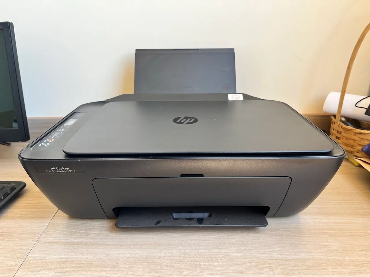 Impressora HP Deskjet Ink Advantage 2874 - imprime, copia e Escaneia - Ótimo estado  - Foto 6