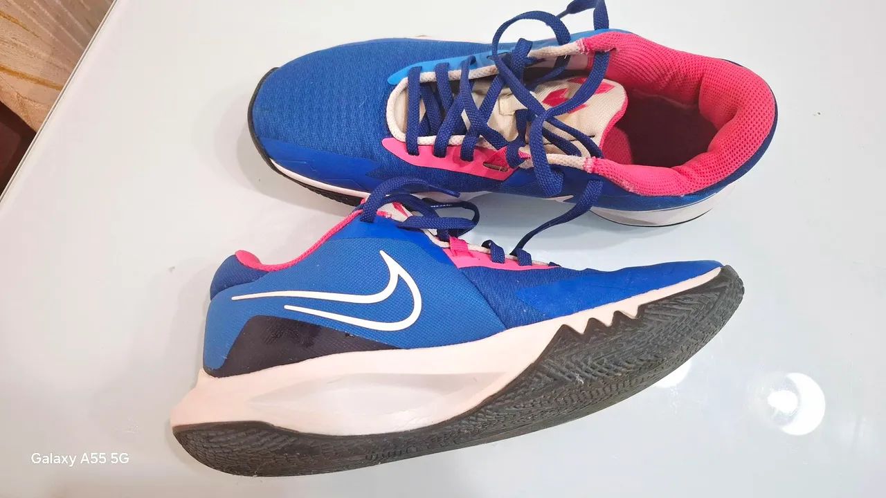 Nike Precision 5 - 39 azul e rosa - Foto 2