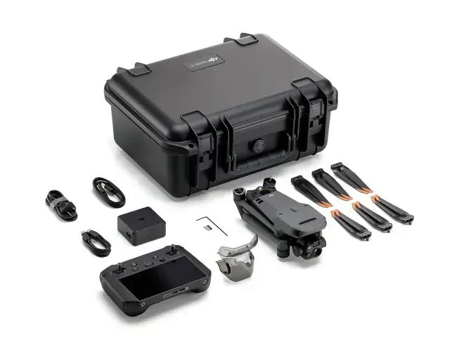 Drone Dji Mavic 3 Enterprise Com 4 Baterias Inclusas Preto (Usado)