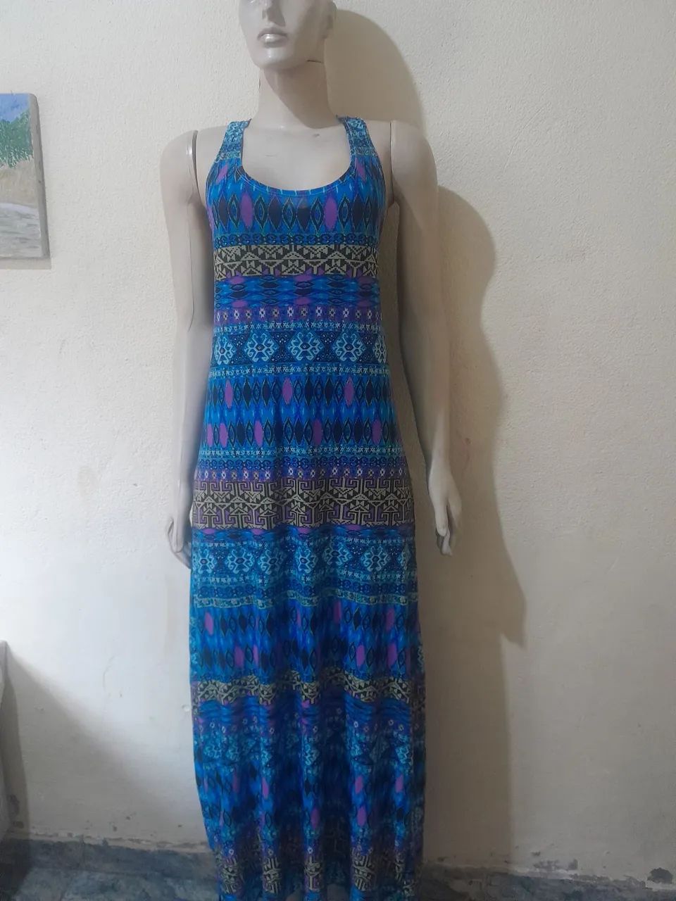 Vestido Longo Azul  - Foto 4