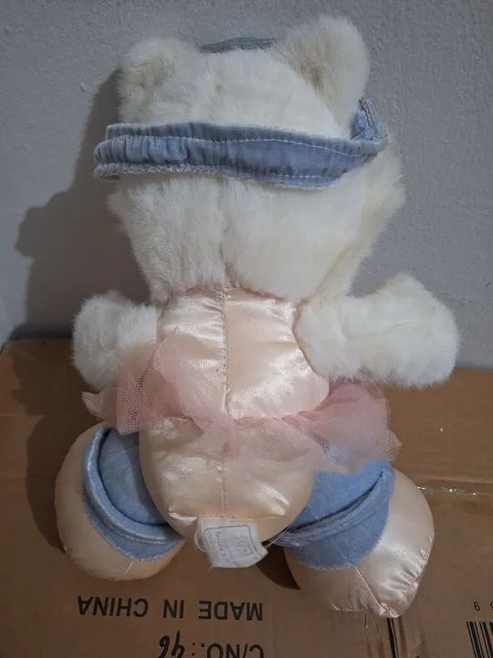Ursinho de pelúcia antigo - Foto 2