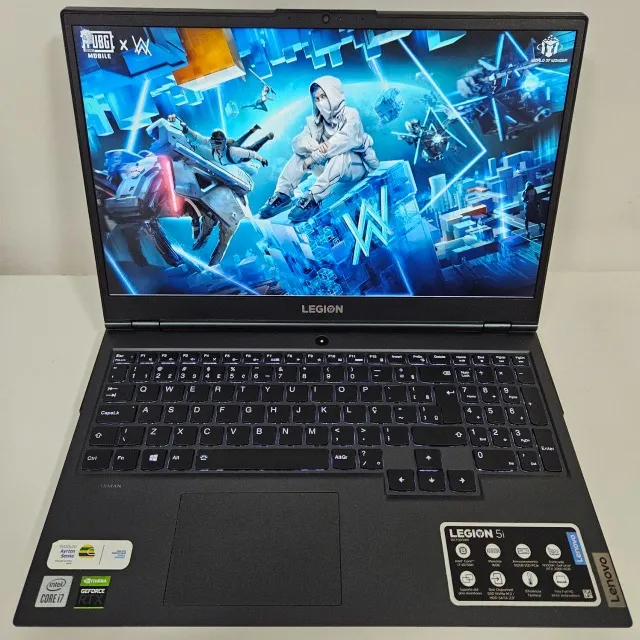 Notebook Lenovo Legion i7 10th - 16Gb Ram - RTX 2060 - 512Gb SSD