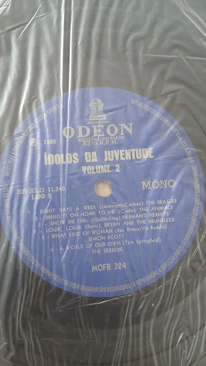 1 lp idolos da juventude 1965 usado  - Foto 4