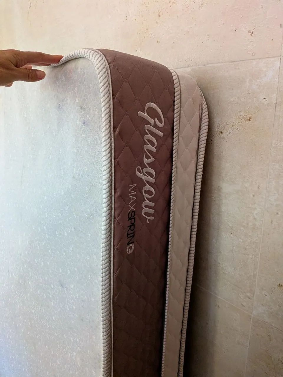 Cama Casal com o box semi nova - Foto 2