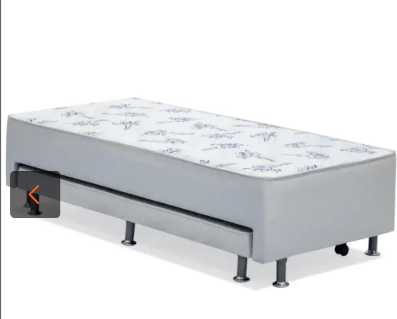 Cama box com auxiliar solteiro Orthobom - Foto 2