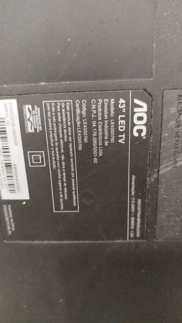 TV para retirada de pecas - Foto 2