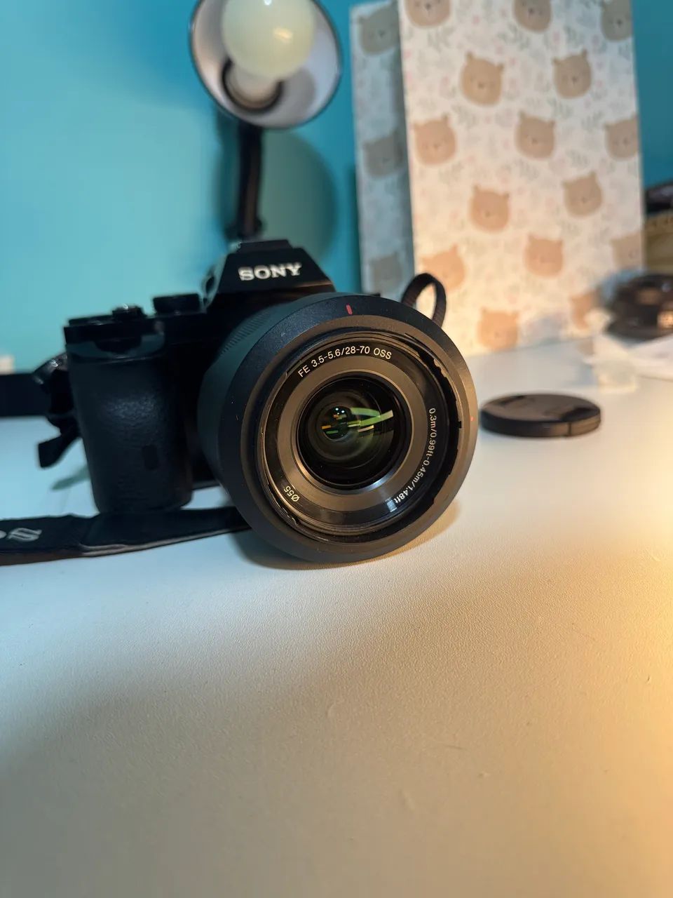 Câmera Sony CX 7 mais lente 28/70 - Foto 6