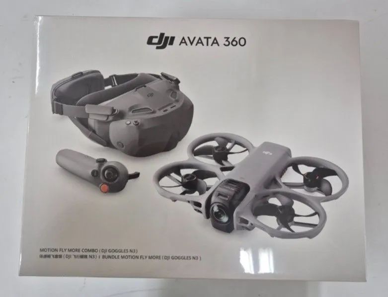DJI AVATA 360 combo Motion  NOVO + invoice+ PROCESSOS ANATEL ANAC DECEA para comprador 