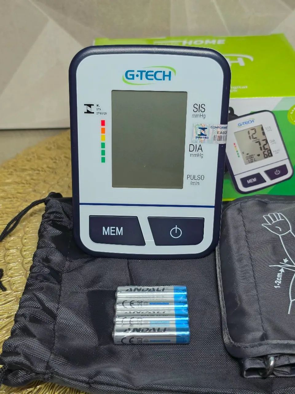 Aparelho de Pressão Digital Automático de Braço G-Tech - Foto 3