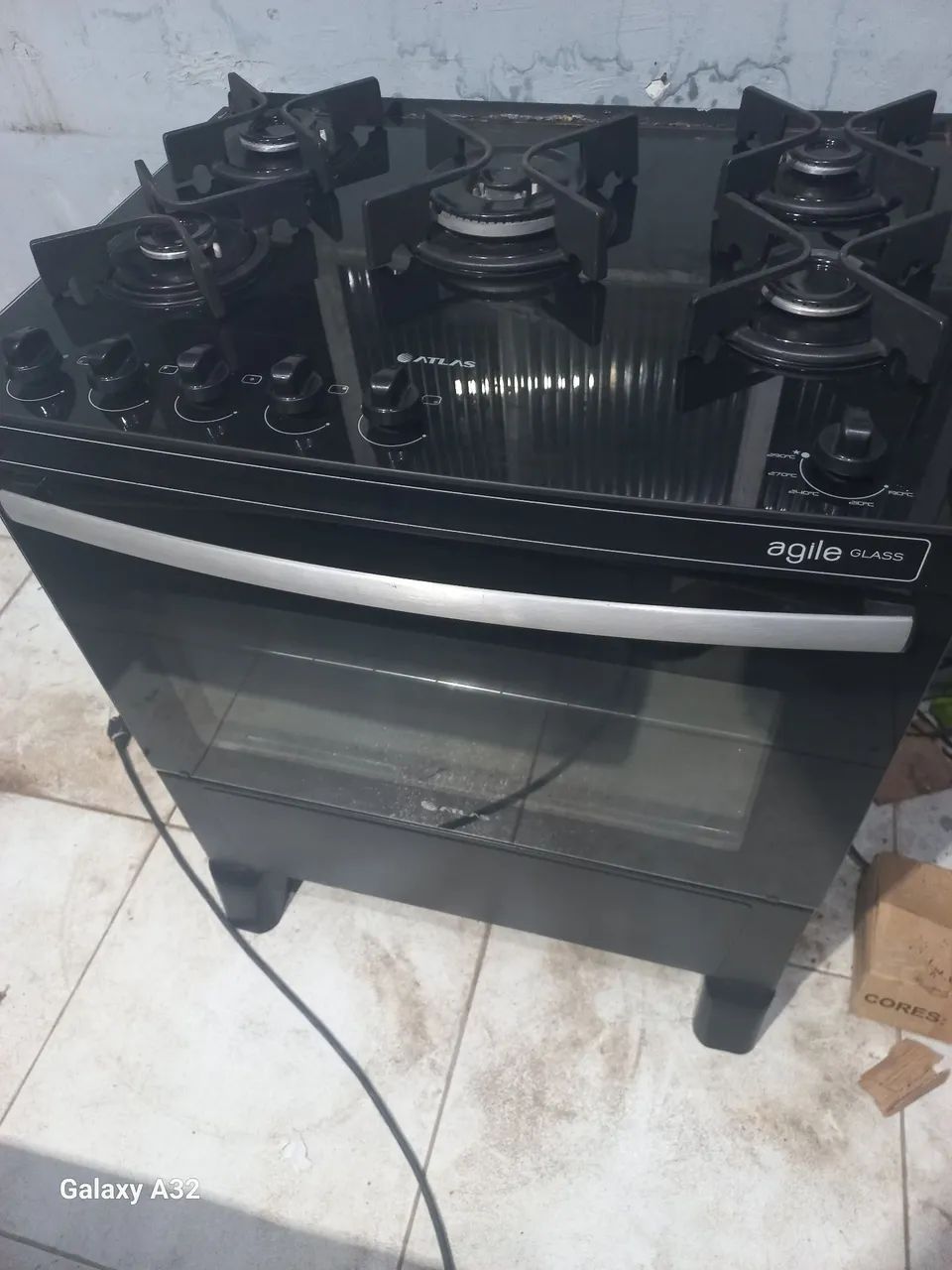 Fogão 5 bocas com chama tripla 