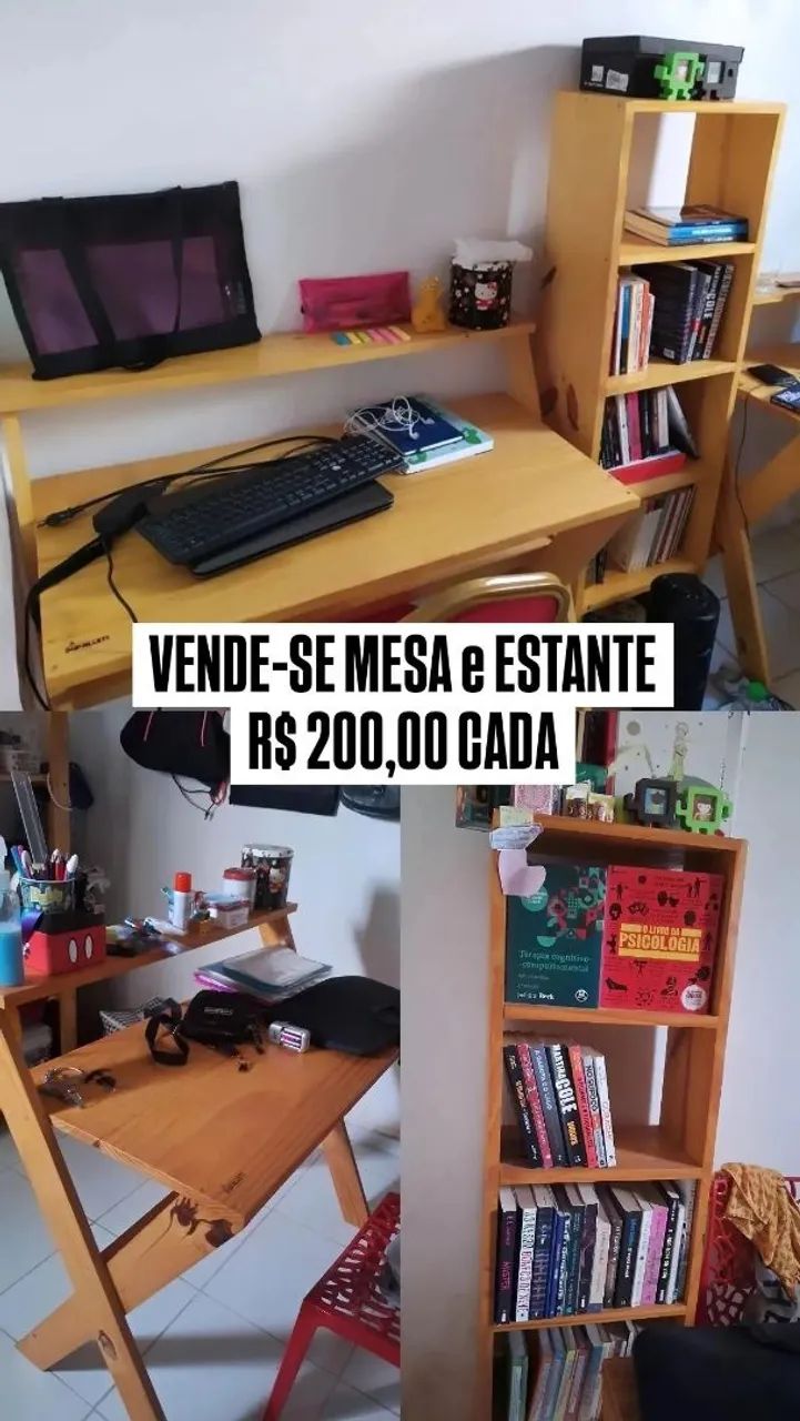Mesa de escritório / estudo - Foto 3