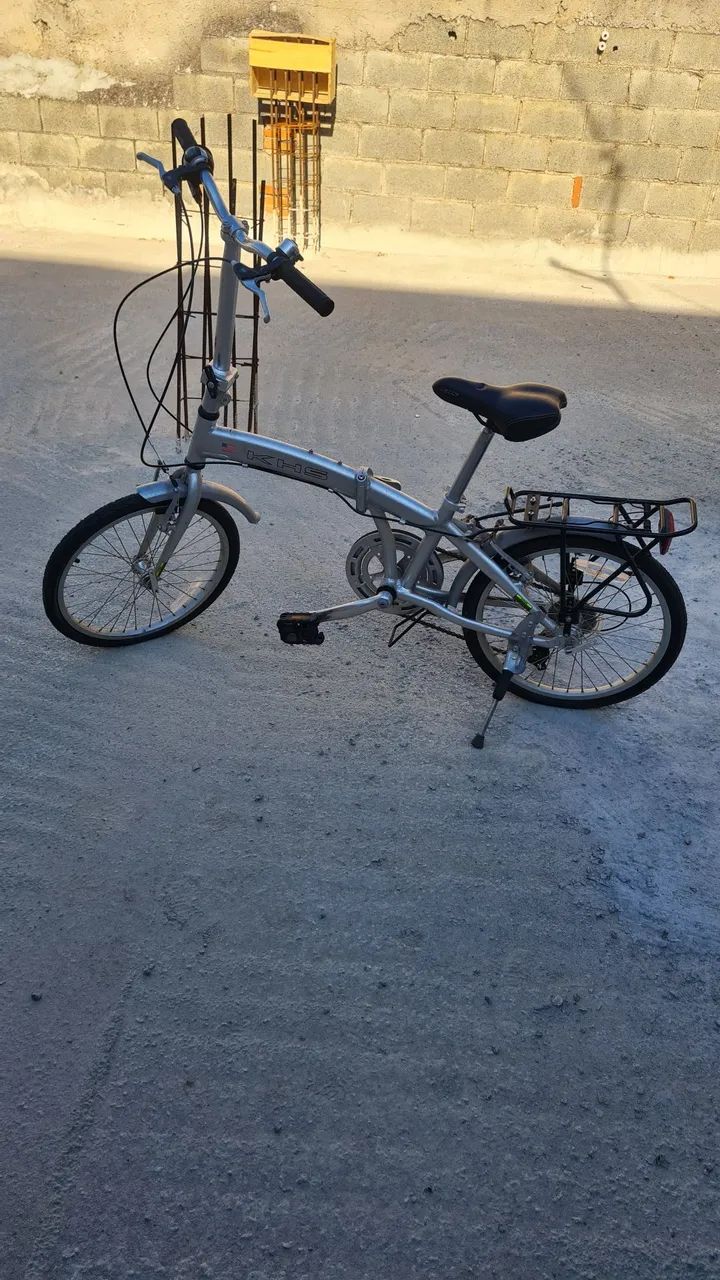 Bicicleta dobrável 