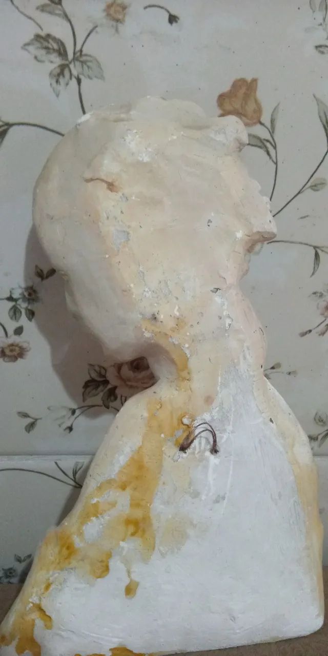 Imagem sacra víntage de Madonna( Nossa Senhora em pose de oração) - Foto 4