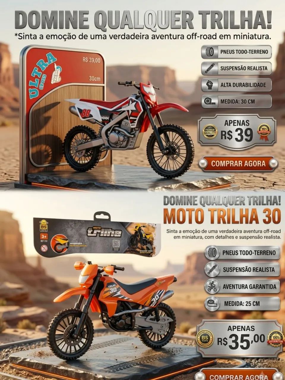 Brinquedos de promoção 