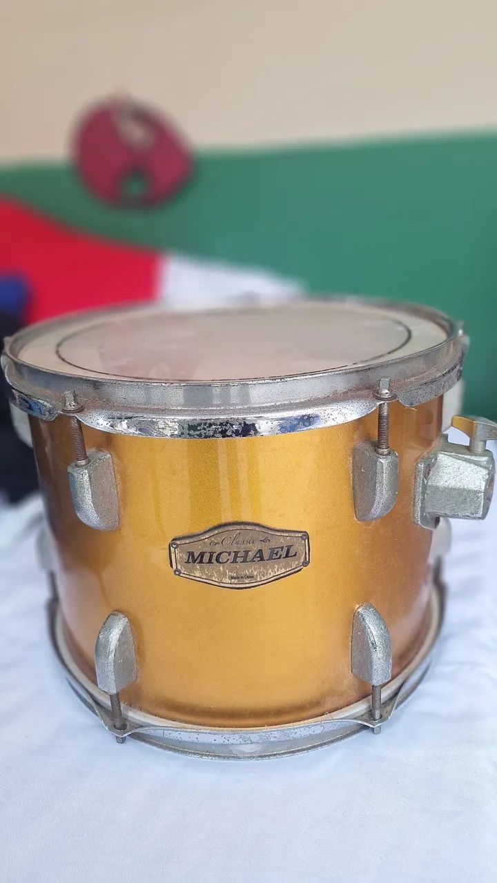 Tom de 12 de bateria michael acustica  - Foto 2